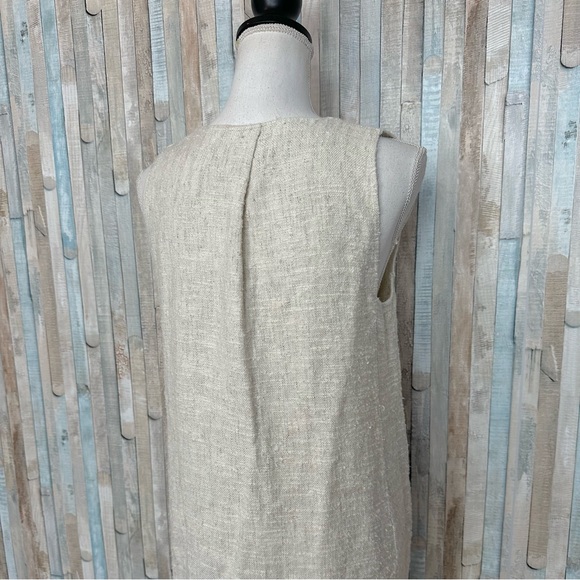 Hackwith Design House M L Weldon Long Midi Tunic Tank Top Dress Boucle Lagenlook - Picture 8 of 11